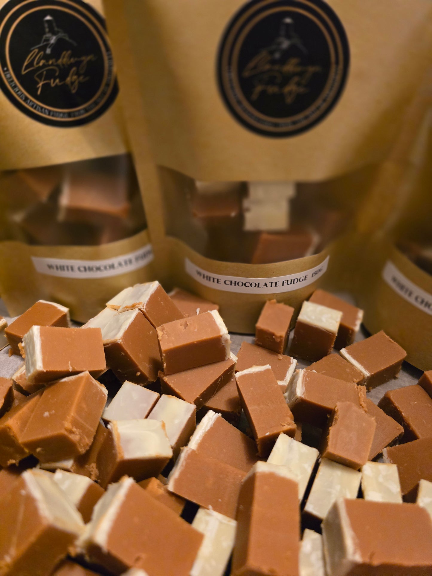 White chocolate Fudge (3 pack)